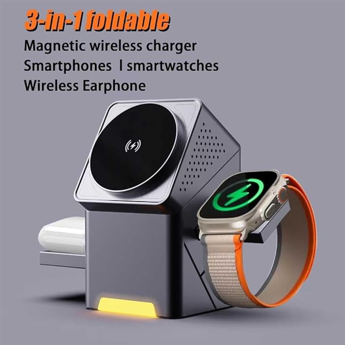 3-in-1 wireless charger detail