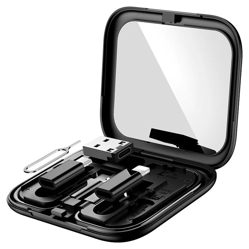 HOCO U114 Multifunction Data Cable Set  طقم كابلات شحن HOCO U114 متعدد الوظائف