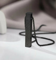 Ayat ul Kursi Bar Necklace  قلادة آية الكرسي بشكل مستطيل