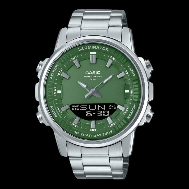 Turquoise Dial Men Watch  ساعة رجالية بقرص فيروزي