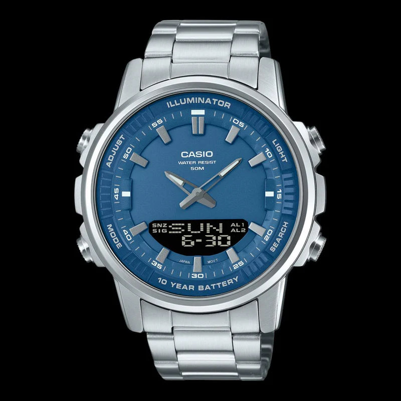 Turquoise Dial Men Watch  ساعة رجالية بقرص فيروزي