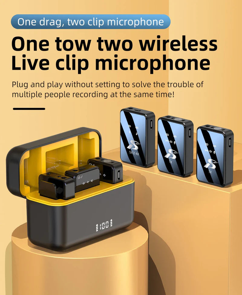 Wireless Microphone Kit  طقم ميكروفون لاسلكي