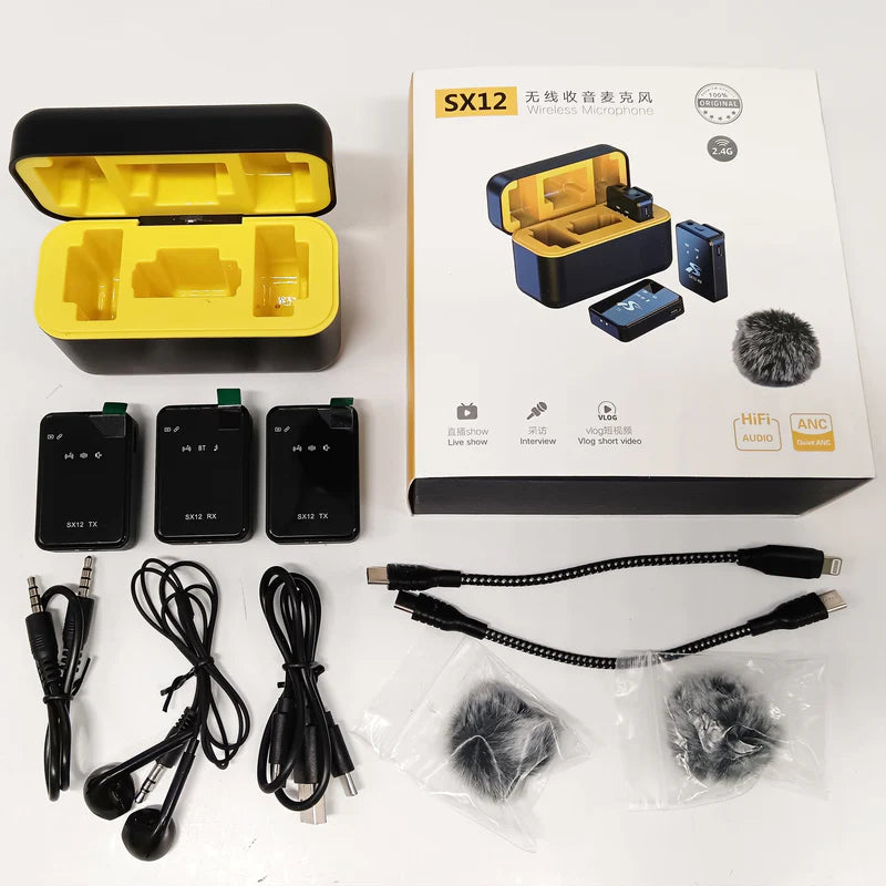 Wireless Microphone Kit  طقم ميكروفون لاسلكي